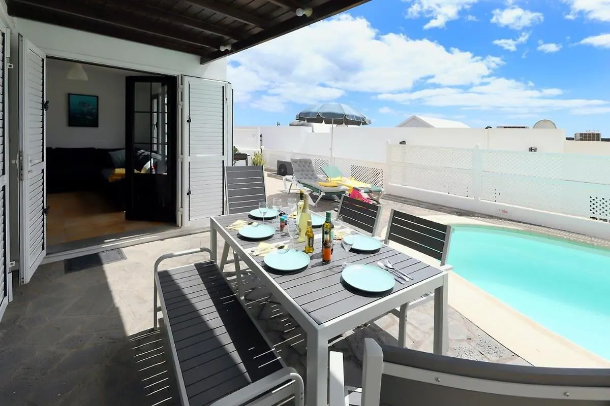 Villa Amalia In Matagorda With Sea And Beach Views Puerto del Carmen  Spain